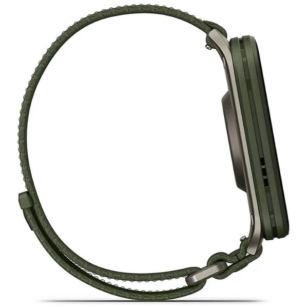 Смарт-часы Garmin Venu X1 Moss with Titanium Caseback and Moss ComfortFit Nylon Band (010-02980-01/03) ГАРАНТИЯ 12 мес.