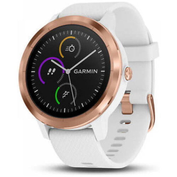 Смарт-часы Garmin Vivoactive 3 White with Rose Gold Hardware White (010-01769-07) ГАРАНТИЯ 12 мес.