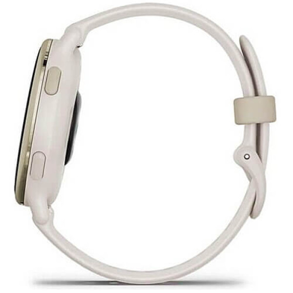 Смарт-часы Garmin vivoactive 5 Cream Gold Aluminum Bezel with Ivory Case and Silicone Band (010-02862-11) ГАРАНТИЯ 3 мес.