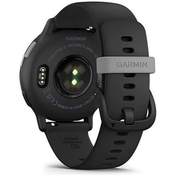 Смарт-часы Garmin Vivoactive 5 Slate Aluminum Bezel with Black Case and Silicone Band (010-02862-10/50) ГАРАНТИЯ 12 мес.