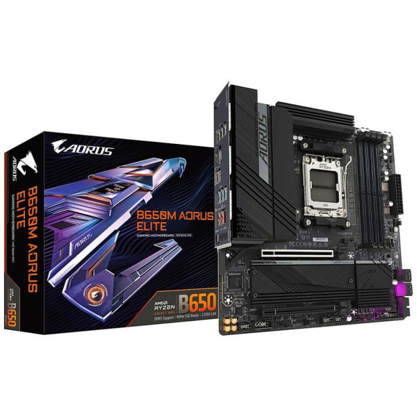 Материнская плата GIGABYTE B650M AORUS ELITE
