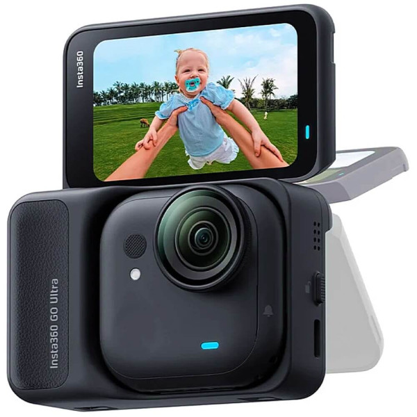 Экшн-камера Insta360 GO Ultra Creator Bundle Midnight Black (CINSABEA_GOULTRA06)