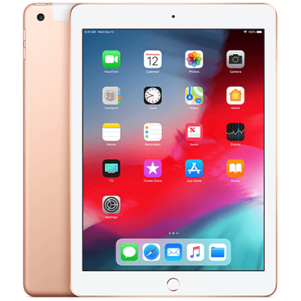 iPad Wi-Fi + Cellular 32GB Gold 2018 (MRM02)