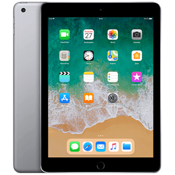 iPad Wi-FI 128GB Space Gray 2018 (MR7J2) (Активированный)