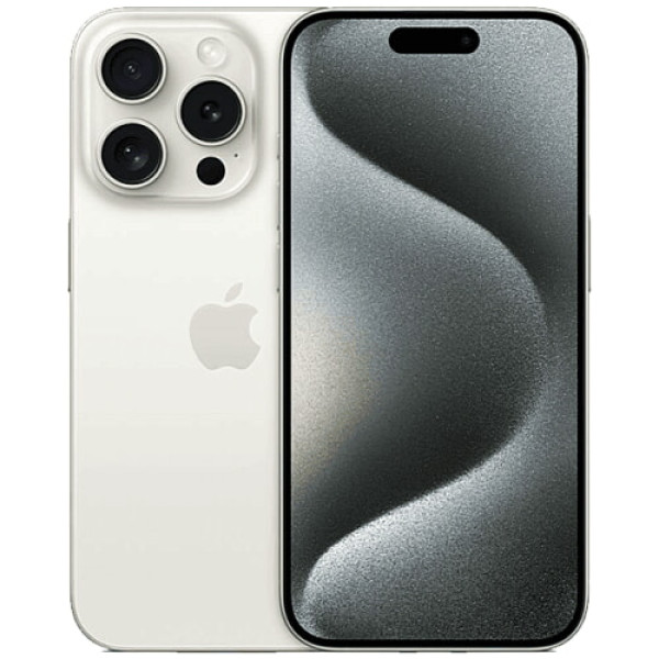 iPhone 15 Pro Max 256GB White Titanium Dual Sim (MU2P3)
