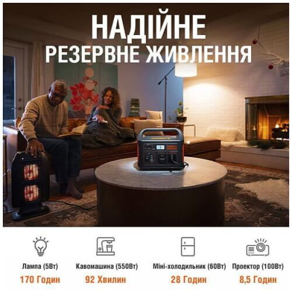 Зарядное устройство на солнечной батарее Jackery Explorer 1000 + 2 SolarSaga 100W