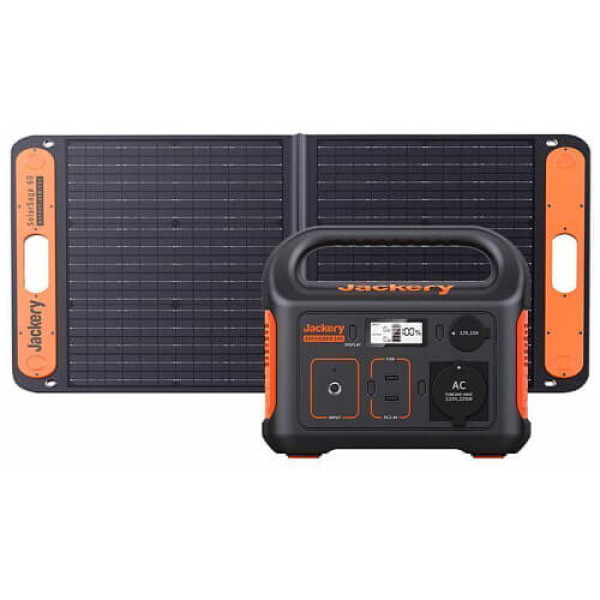 Зарядное устройство на солнечной батарее Jackery Explorer 240 + SolarSaga 100W