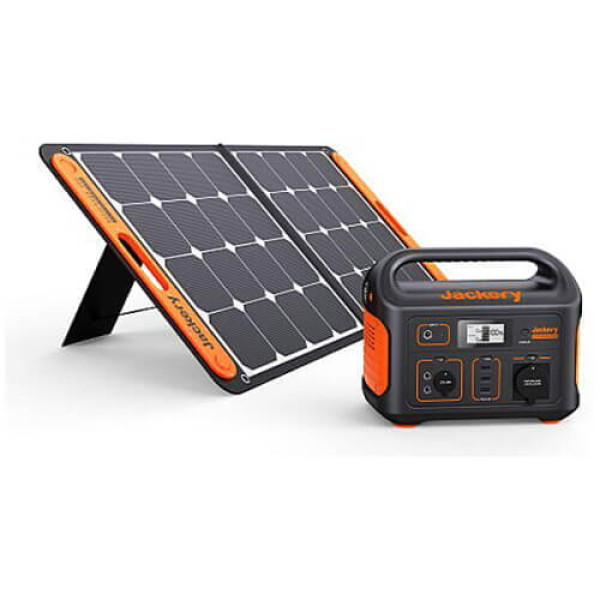 Зарядное устройство на солнечной батарее Jackery Explorer 500 + SolarSaga 100W