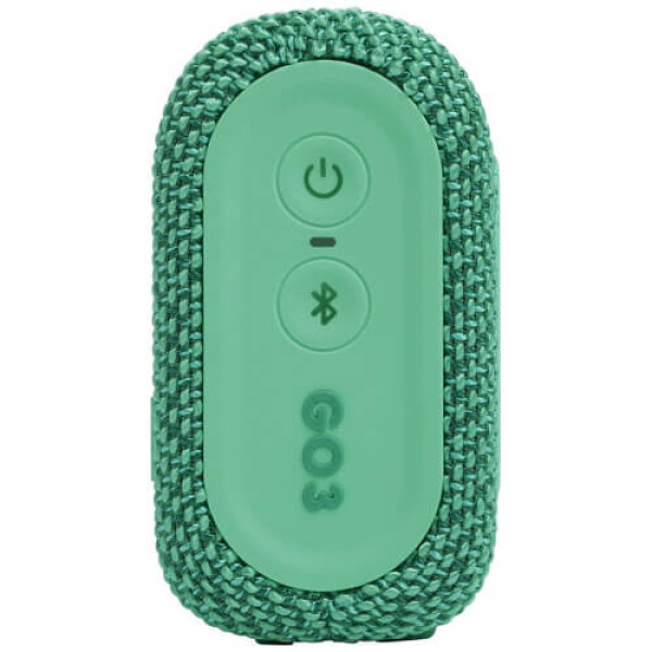 Портативная акустика JBL GO 3 Eco Green (JBLGO3ECOGRN)