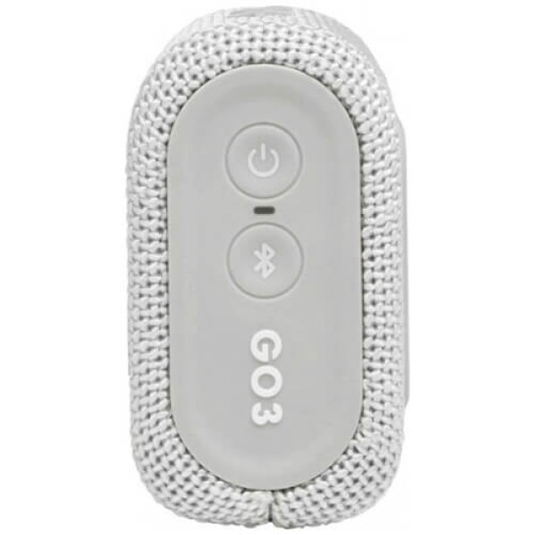 Портативная акустика JBL GO 3 White (JBLGO3WHT)