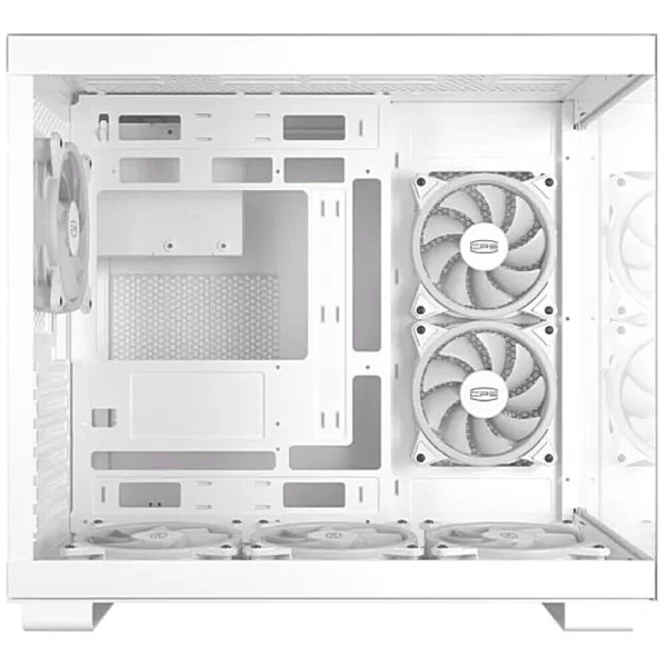 Корпус PCCooler C3 T500 ARGB WH (C3-T500WHD6-GL)