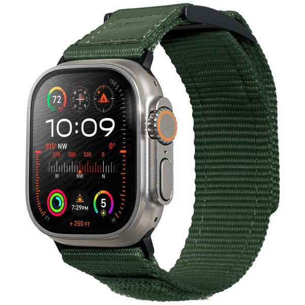 Ремешок LAUT CHAMPS SPORT for Apple Watch 44/45/46/49mm Green (L_AWU_CS_GN)