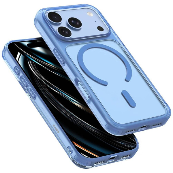 Чехол LAUT CRYSTAL FLURO for iPhone 18 Pro Max MagSafe Blue (L_IP26D_CF_BL)