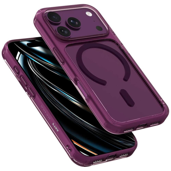 Чехол LAUT CRYSTAL FLURO for iPhone 18 Pro Max MagSafe Purple (L_IP26D_CF_PU)