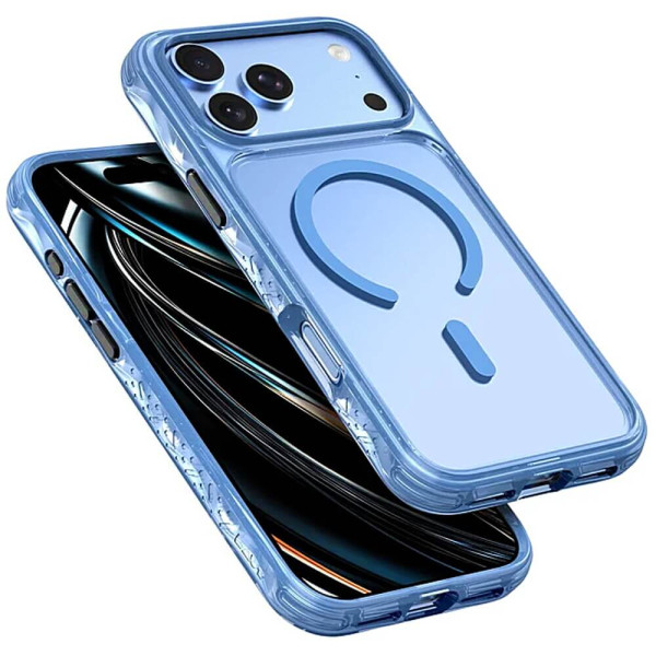 Чехол LAUT CRYSTAL MATTER X for iPhone 18 Pro MagSafe Blue (L_IP26B_CMX_BL)