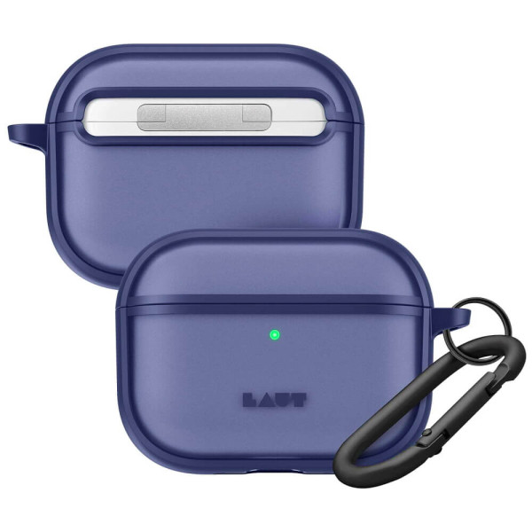 Чехол LAUT HUEX PROTECT for AirPods Pro 3 Indigo (L_APP3_HPT_BL)