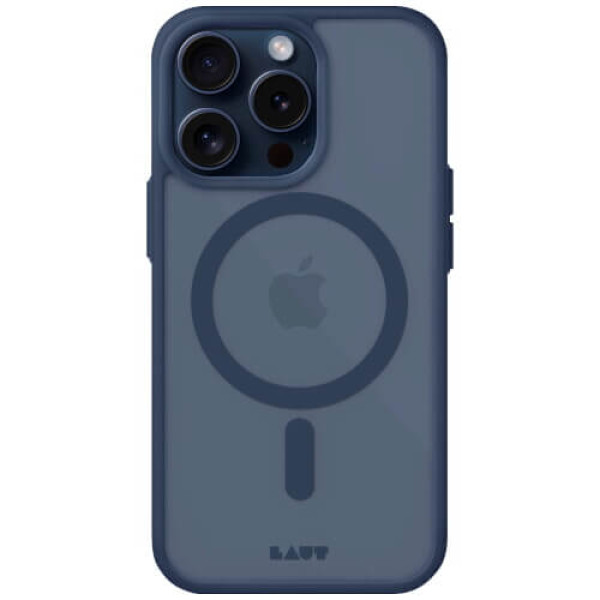 Чехол-накладка LAUT HUEX PROTECT for iPhone 15 Pro with MagSafe Blue (L_IP23B_HPT_DВ)