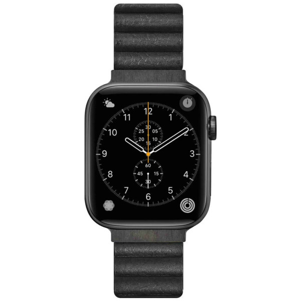Ремешок LAUT NOVI LUXE for Apple Watch 40/41/42mm Black (L_AWS_NL_BK)