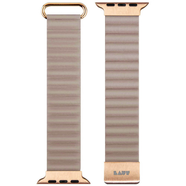 Ремешок LAUT NOVI LUXE for Apple Watch 38/40/41mm Beige (L_AWS_NL_BE)