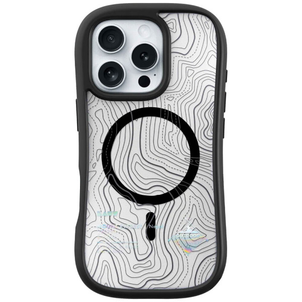 Чехол-накладка LAUT POP ADVENTURE for iPhone 16 Pro Max MagSafe Black (L_IP24D_PA_BK)