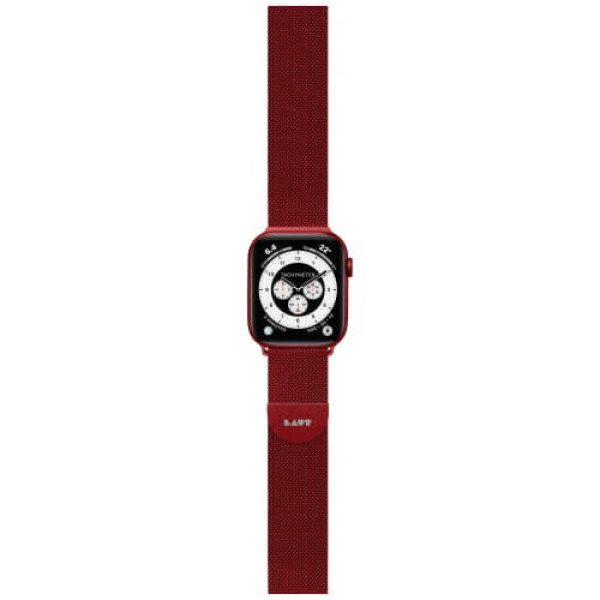 Ремешок Laut STEEL LOOP for Apple Watch 44/45/46/49mm Red (L_AWL_ST_R)