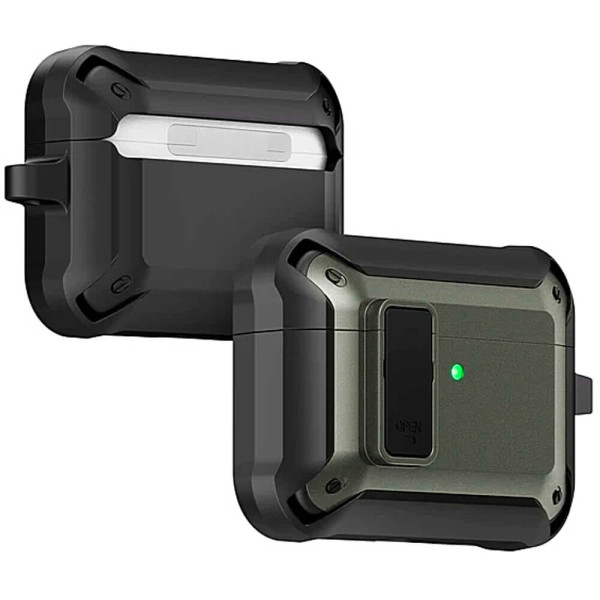 Чехол LAUT ZENTRY for AirPods Pro 3 Black (L_APP3_ZE_BK)