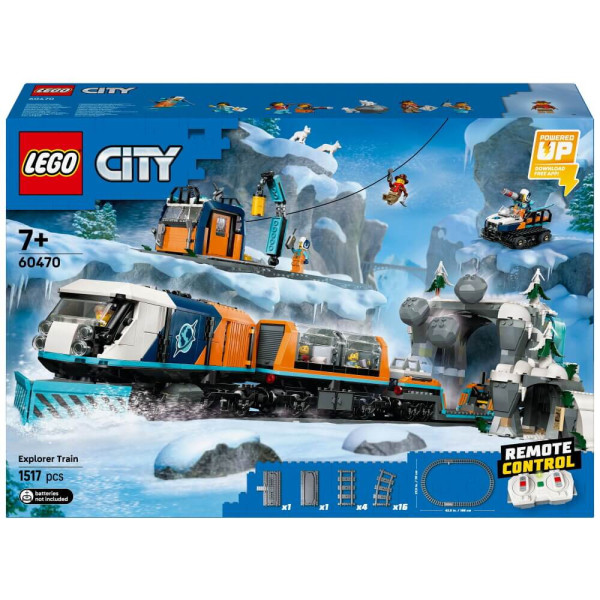 Блочный конструктор LEGO City Арктический исследовательский экспресс (60470)