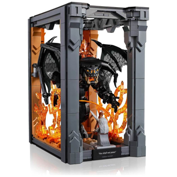 Блочный конструктор LEGO Icons Властелин колец: Балрог. Книжный уголок (10367)