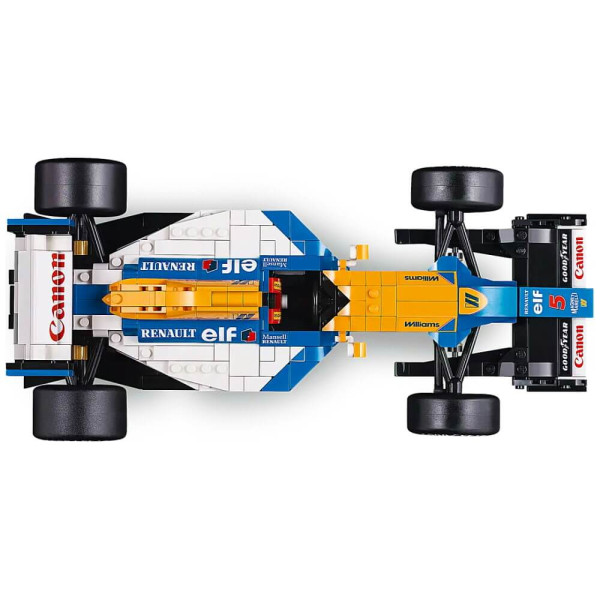 Блочный конструктор LEGO Icons Williams Racing FW14B и Найджел Мэнселл (10353)