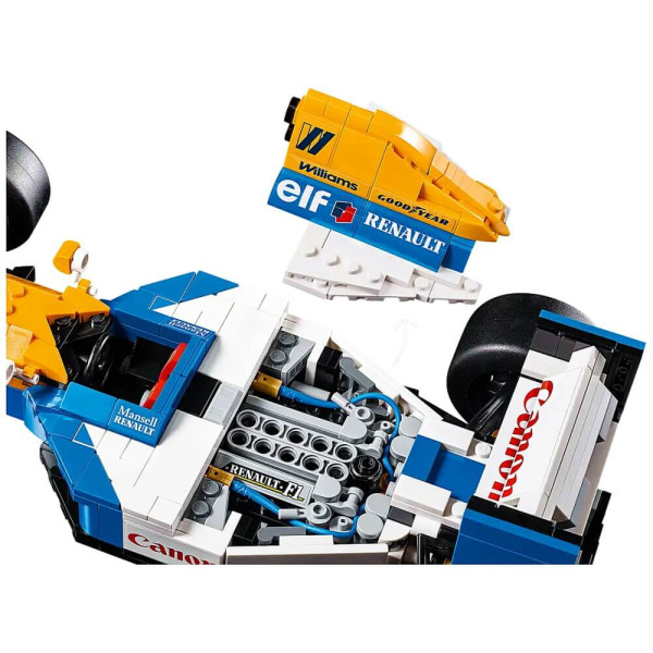 Блочный конструктор LEGO Icons Williams Racing FW14B и Найджел Мэнселл (10353)