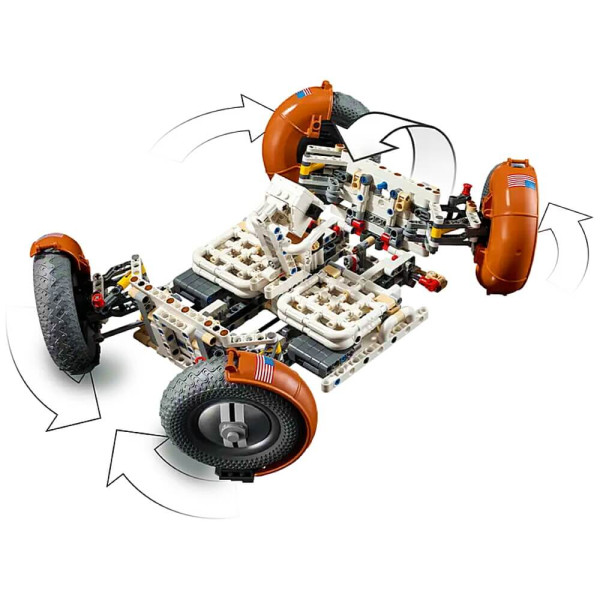 Блочный конструктор LEGO Лунный автомобиль NASA Apollo (42182)