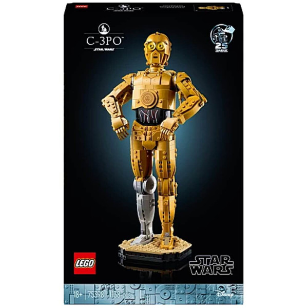 Блочный конструктор LEGO Star Wars C-3PO (75398)