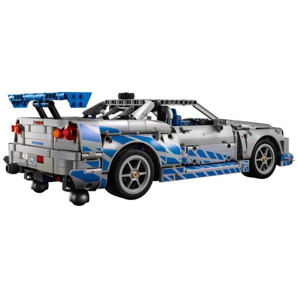 Авто-конструктор LEGO Technic Двойной форсаж Nissan Skyline GT-R (R34) (42210)