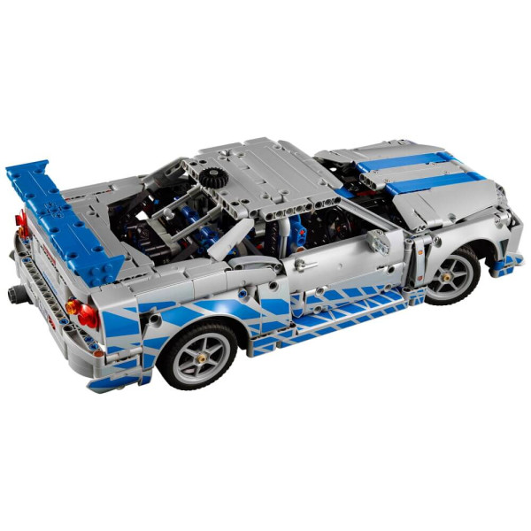 Авто-конструктор LEGO Technic Двойной форсаж Nissan Skyline GT-R (R34) (42210)