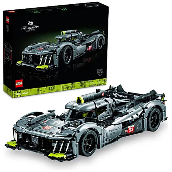 Авто-конструктор LEGO Technic Peugeot 9X8 24H Le Mans Hybrid Hypercar (42156)