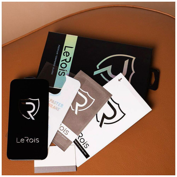 Защитное стекло LeRois for iPhone 17 Air 3D (Black)