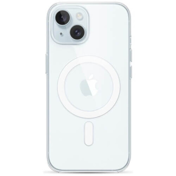 Чехол-накладка Monblan for iPhone 15 with MagSafe Transparent