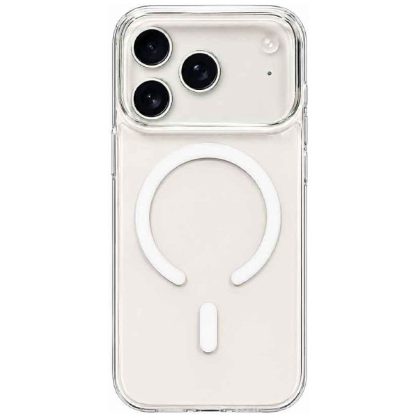 Чехол Monblan for iPhone 18 Pro/17 Pro Magnetic Crystal Series (Transparent)