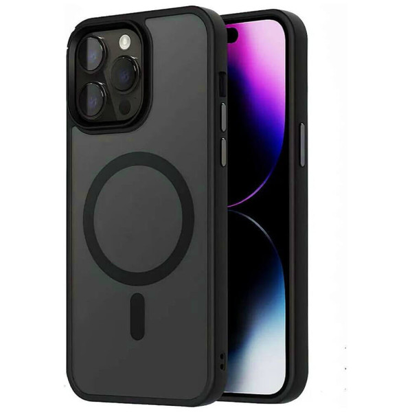 Чехол Monblan для iPhone 14 Pro [MMMt14P] Magnetic Matte Series (Black)