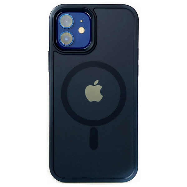 Чехол-накладка Monblan for iPhone 12/12 Pro Magnetic Matte Series (Black)