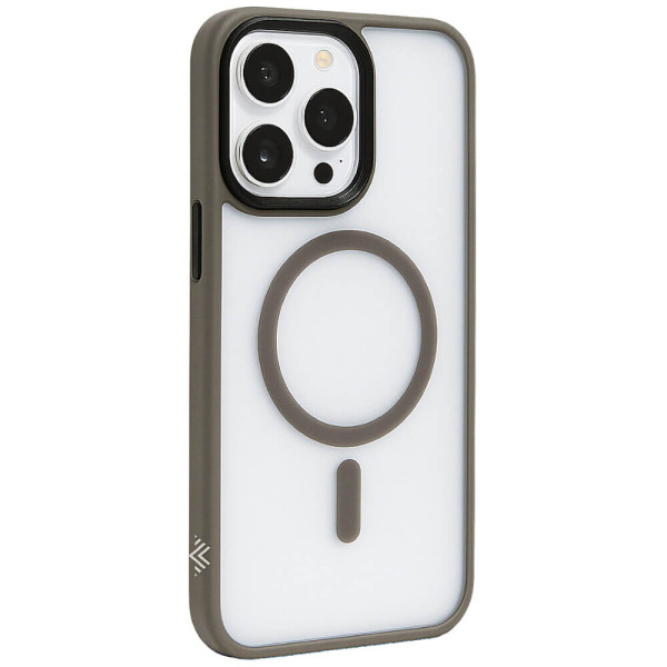 Чехол-накладка Monblan Magnetic Matte Series for iPhone 16 Pro Max Grey