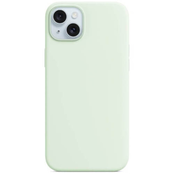 Чехол-накладка Monblan Magnetic Silicone MagSafe for iPhone 15 Soft Mint
