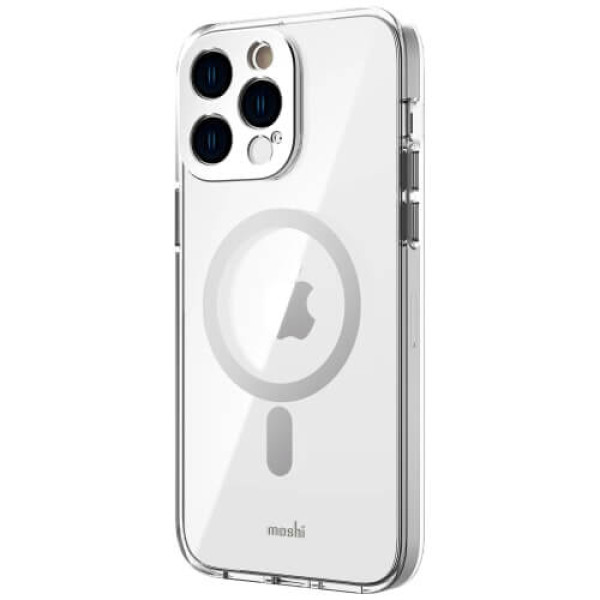 Чехол-накладка Moshi iGlaze Slim Hardshell Case Luna Silver for iPhone 14 Pro (99MO137207)
