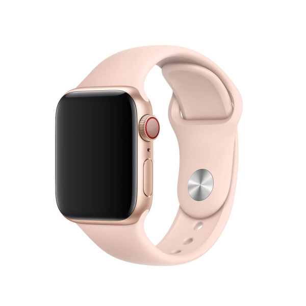 Ремешок Apple Watch 40/41/42mm Pink Sand Sport Band (MTP72)