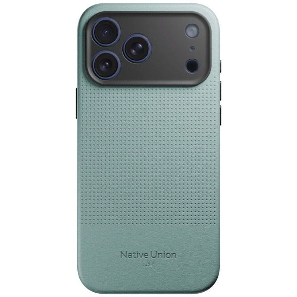 Чехол-накладка Native Union Active Case for iPhone 17 Pro Slate Green (ACTCSE-GRN-NP25P)