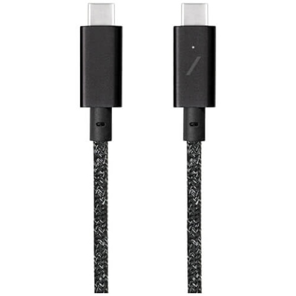 Кабель Native Union Belt Cable USB-C to USB-C Pro Cosmos Black (2.4 m) (BELT-C-CSBK-PRO-NP)