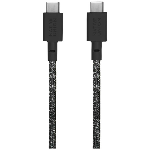 Кабель Native Union Belt XL Cable USB-C to USB-C Cosmos Black (3 m) (BELT-XL-C-COS-3-NP)