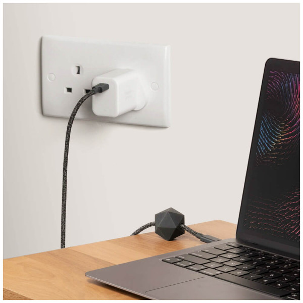 Сетевое зарядное устройство Native Union Fast GaN Charger PD 45W USB-C Port White (FAST-PD45-WHT-EU)