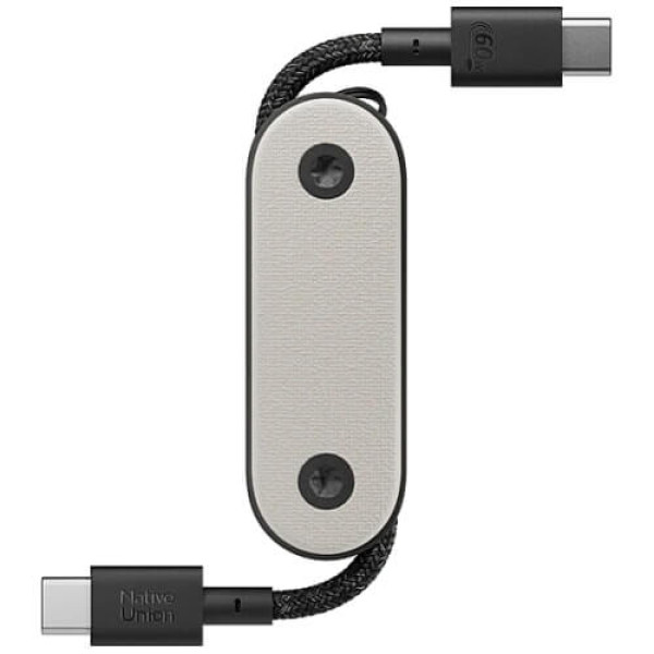 Кабель Native Union Pocket Cable USB-C to USB-C Sandstone (POCK-C-SAN-NP)