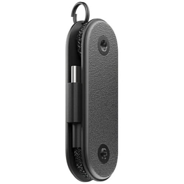 Кабель Native Union Pocket Cable USB-C to USB-C Black (POCK-C-BLK-NP)
